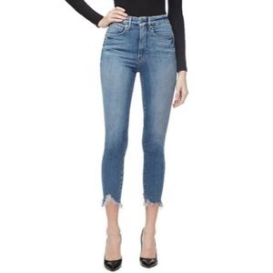 Good American Good Waist Crop Skinny Jeans